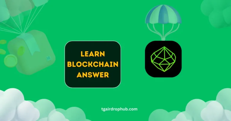 Learn Blockchain Answer