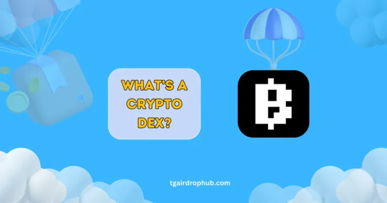 Blum Task Answer Node What’s Crypto DEX?